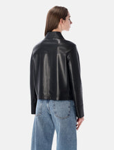 Sword 6.6.44 nappa leather cropped jacket -  | Spazio Pritelli
