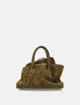 The Attico borsa "La Passeggiata Mini" in suede -  | Spazio Pritelli