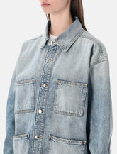 Icon Denim Nika oversized denim jacket -  | Spazio Pritelli