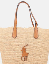 Shopper Grande in Raffia Big Pony Ralph Lauren -  | Spazio Pritelli