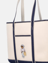 Polo Ralph Lauren Polo Bear canvas tote bag -  | Spazio Pritelli