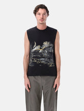 ROA Fai sleeveless organic cotton Tee -  | Spazio Pritelli