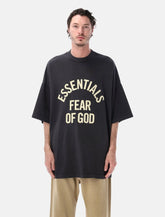 Essentials Fear of God black Campus 90s tee -  | Spazio Pritelli