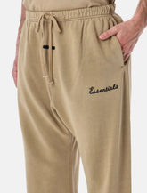 Essentials Fear of God Training Classic Flare beige sweatpants -  | Spazio Pritelli