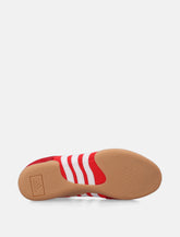 Adidas Originals Red Suede Bad Bunny Ballerina Sneakers -  | Spazio Pritelli