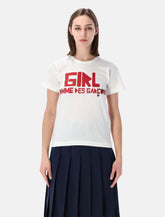 Comme des Garçons Girl logo print T-shirt -  | Spazio Pritelli