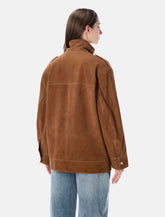 Giacca Roux in pelle scamosciata Anine Bing -  | Spazio Pritelli