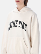 Felpa con cappuccio rosa Harvey in cotone Anine Bing -  | Spazio Pritelli