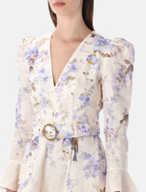 Zimmermann Luna plunge mini dress -  | Spazio Pritelli