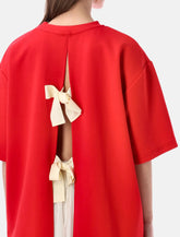 The Garment TG oversized bow back Tee -  | Spazio Pritelli