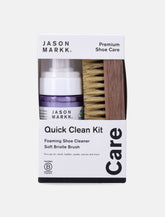 Kit pulizia rapida Jason Markk con detergente in schiuma e spazzola delicata -  | Spazio Pritelli