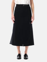 Sacai wool pleated midi skirt -  | Spazio Pritelli