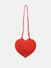 Alaïa Le Cœur dual-material leather bag -  | Spazio Pritelli