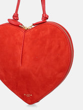 Alaïa Le Cœur dual-material leather bag -  | Spazio Pritelli