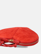 Alaïa Le Cœur dual-material leather bag -  | Spazio Pritelli