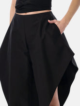 Alaïa pointed cotton gabardine pants -  | Spazio Pritelli