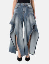 Alaïa ruffled jeans -  | Spazio Pritelli