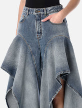 Alaïa ruffled jeans -  | Spazio Pritelli