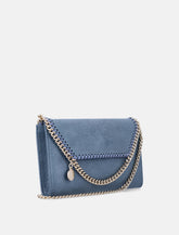 Stella McCartney blue Falabella crossbody wallet -  | Spazio Pritelli