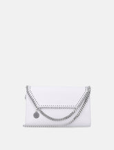 Stella McCartney pearl grey Falabella crossbody wallet -  | Spazio Pritelli