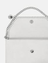 Stella McCartney pearl grey Falabella crossbody wallet -  | Spazio Pritelli