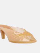 Chloé transparent Jelly knot mules -  | Spazio Pritelli
