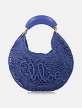 Chloé Summer Banana raffia hobo bag -  | Spazio Pritelli