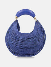 Chloé Summer Banana raffia hobo bag -  | Spazio Pritelli