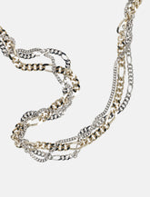 Justine Clenquet Jena two-tone chain choker -  | Spazio Pritelli