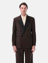 Lardini Soirée wool double-breasted Smoking jacket -  | Spazio Pritelli
