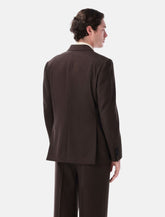 Lardini Soirée wool double-breasted Smoking jacket -  | Spazio Pritelli