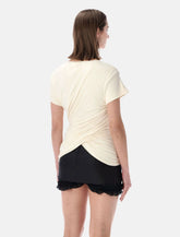 Magda Butrym draped knot t-shirt -  | Spazio Pritelli