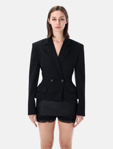 Magda Butrym tailored wool peplum blazer -  | Spazio Pritelli
