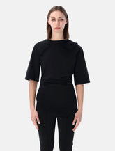 Róhe twisted organic cotton t-shirt -  | Spazio Pritelli