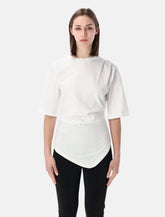 Róhe twisted organic cotton t-shirt -  | Spazio Pritelli