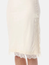Róhe silk blend lace skirt -  | Spazio Pritelli