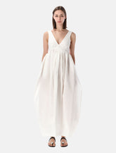 Róhe Sculptural textured cotton dress -  | Spazio Pritelli