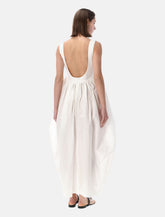 Róhe Sculptural textured cotton dress -  | Spazio Pritelli