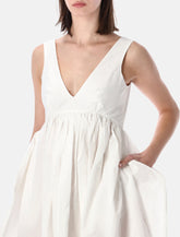 Róhe Sculptural textured cotton dress -  | Spazio Pritelli