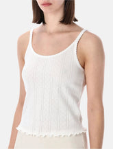 Róhe pointelle cotton tank top -  | Spazio Pritelli