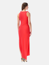 Coperni asymmetric Flower gown -  | Spazio Pritelli