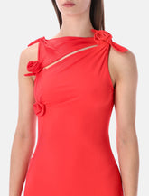 Coperni asymmetric Flower gown -  | Spazio Pritelli