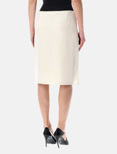 Versace silk midi skirt with “The Valentine” print -  | Spazio Pritelli