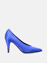 Versace Gianni satin pointed pumps -  | Spazio Pritelli