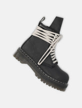 Rick Owens x Dr. Martens steel toe boots -  | Spazio Pritelli