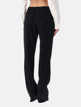 Balenciaga black slim tailored trousers -  | Spazio Pritelli