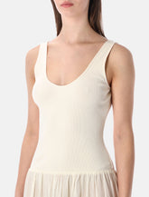 Sessùn Solao long sleeveless Ballerina dress -  | Spazio Pritelli