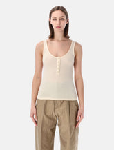 Sessùn Camargo ribbed sleeveless top -  | Spazio Pritelli