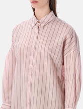 Camicia Sessùn Dazik in lyocell a righe con pinces -  | Spazio Pritelli