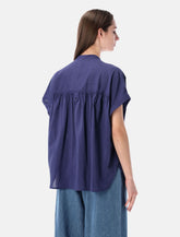 Sessùn Camille sleeveless jacquard stripes blouse -  | Spazio Pritelli